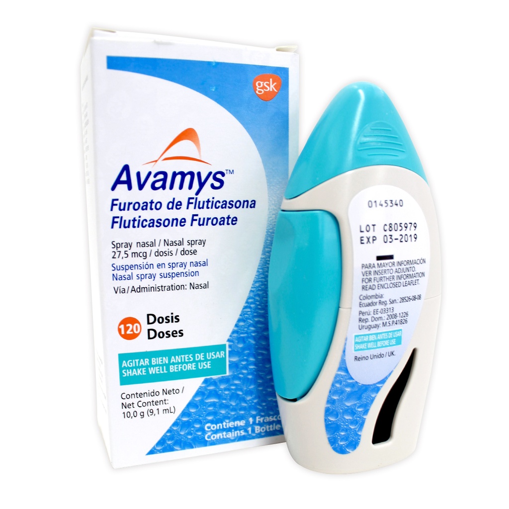 Avamys Spray Nasal 27.5 Mcg F/120 Dosis