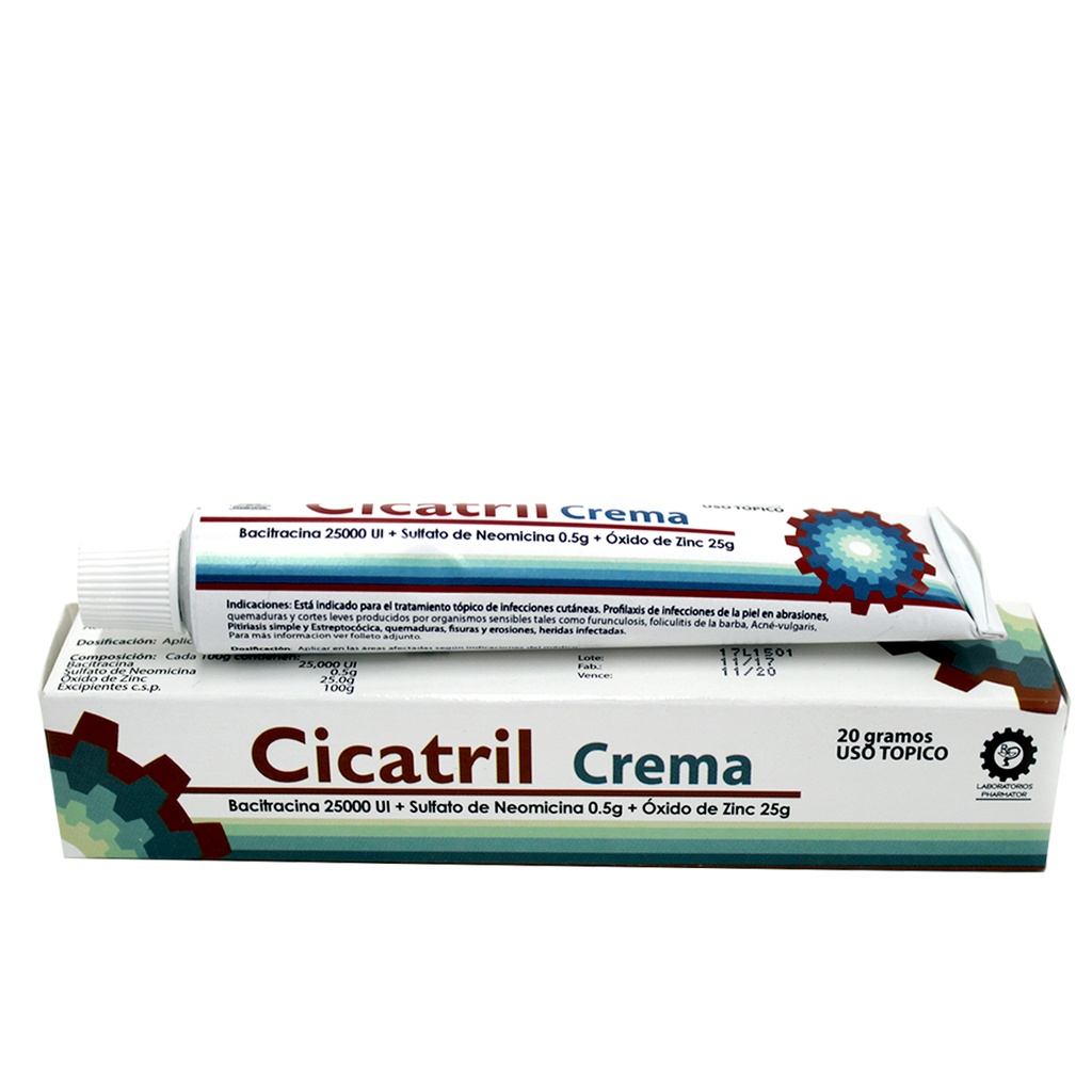 CICATRIL CREMA 2 MG