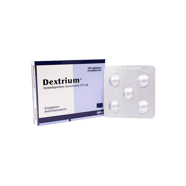 DEXTRIUM 25 MG X 10 TAB. 