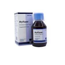 DYFLAM SUSPENSION ORAL FRASCO 120 ML 