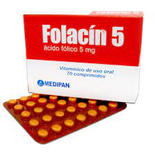 FOLACIN 5 MG X 70 COMP. (15.00%)