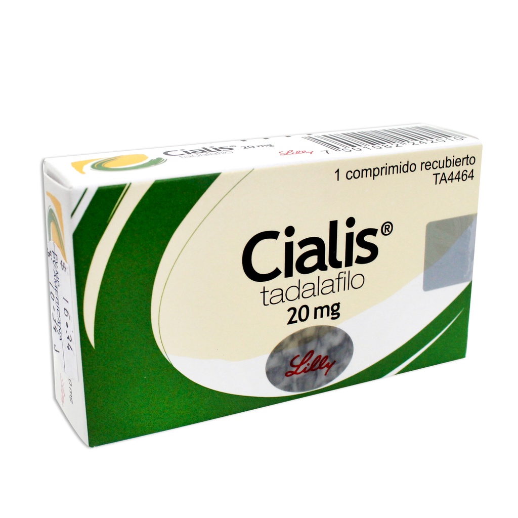 CIALIS 20 MGS 1 TABLETA CAJA