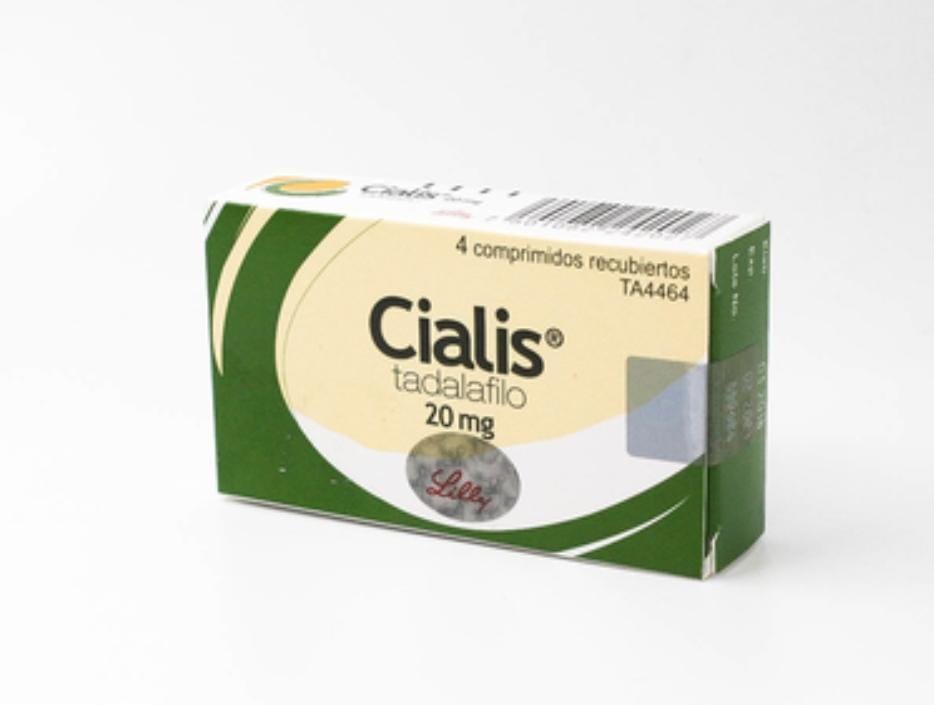 CIALIS 20 MGS 4 TABLETAS CAJA