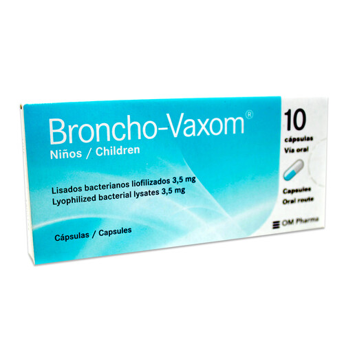 BRONCHO-VAXON INF 3.5 MGS 10 CAPS   CAJA