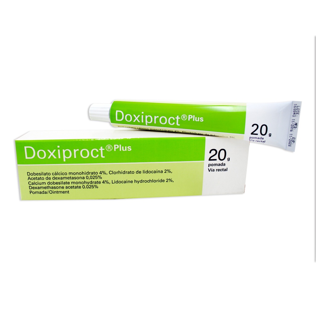 DOXIPROCT PLUS POMADA  20 GRS TUBO