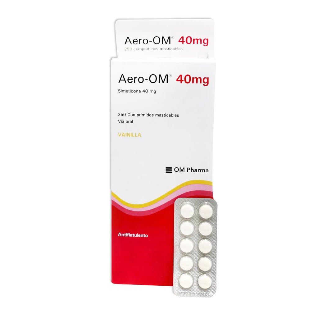 AERO-OM 40 MG 250 COMPRIMIDOS DISP