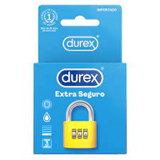 DUREX EXTRA-SEGURO 3 UNIDADES CARTERITA