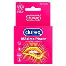 DUREX MAXIMO PLACER 3 UNDS     CARTERITA