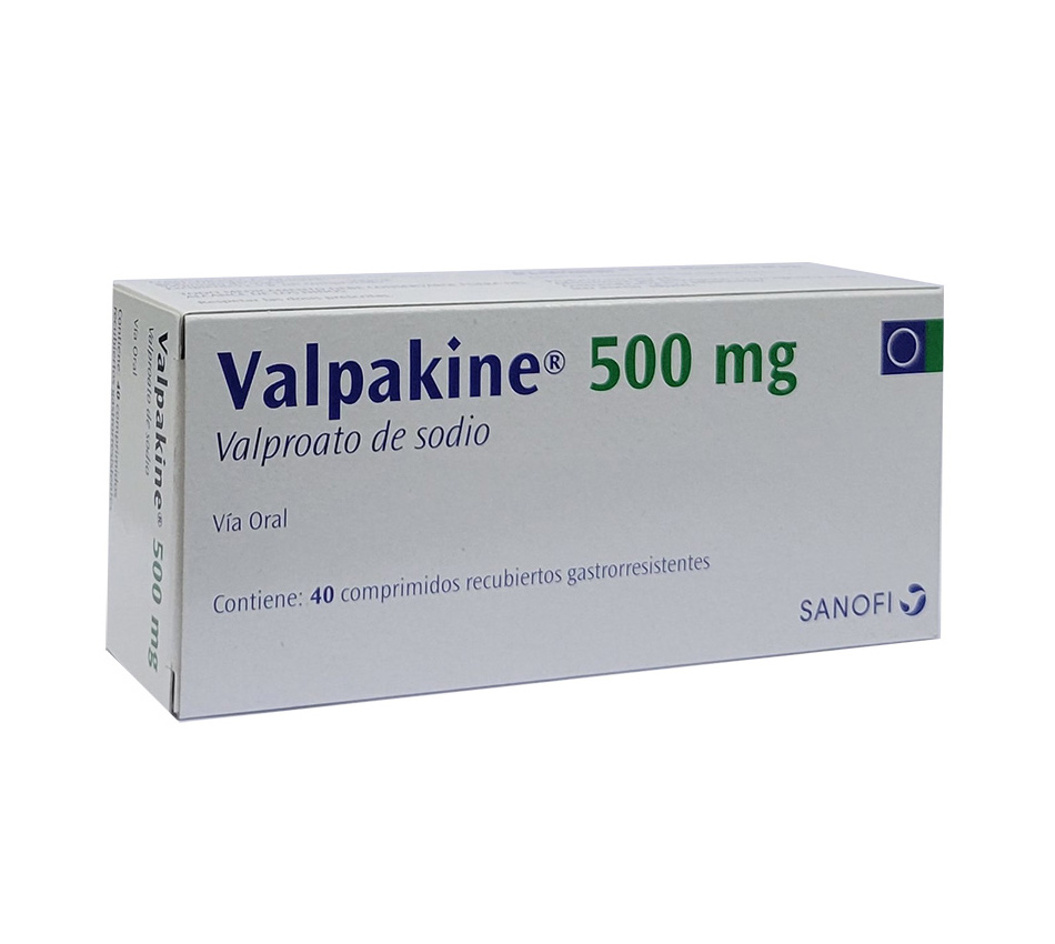 VALPAKINE 500 MGS 40 TBLS CAJA