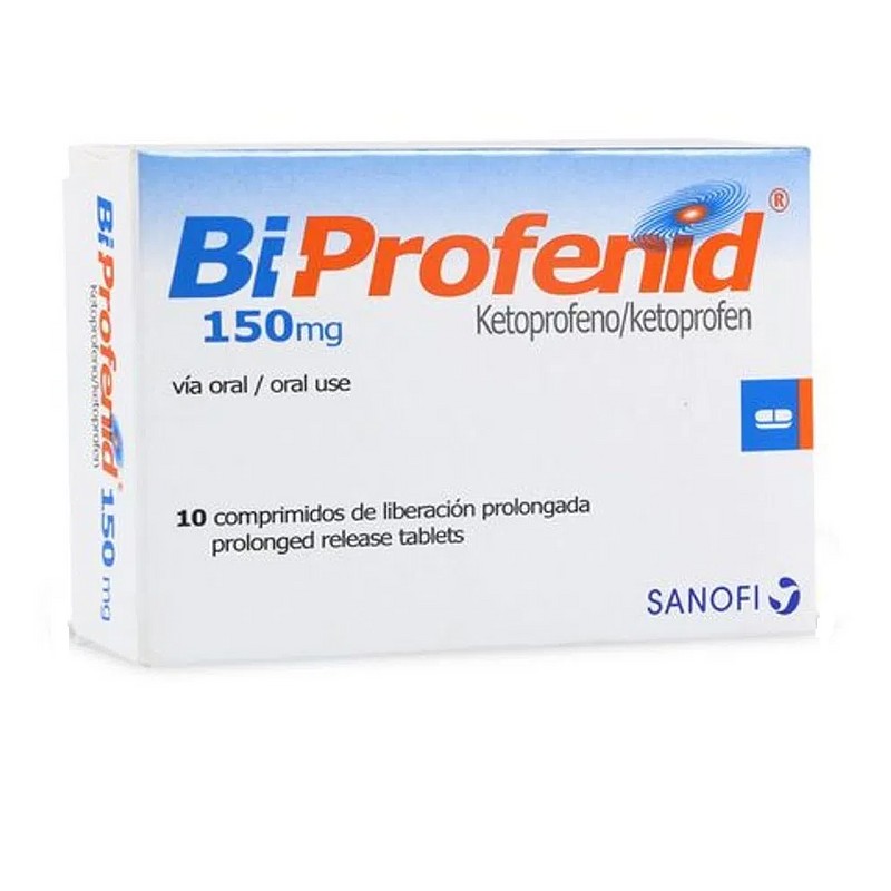 BIPROFENID 150 MGS 10 COMPRS CAJA