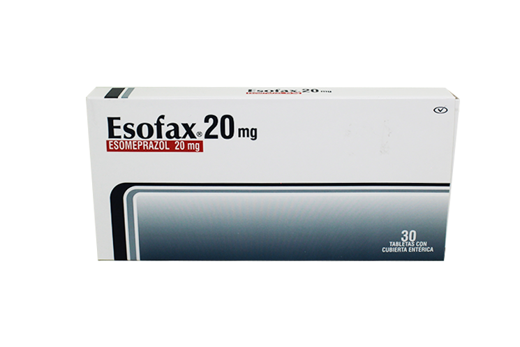 ESOFAX 20 MGS 30 TABLETAS CAJA