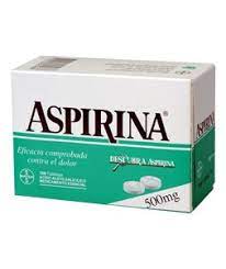 ASPIRINA 0.5 GRMS AD 20 COMP        DISP