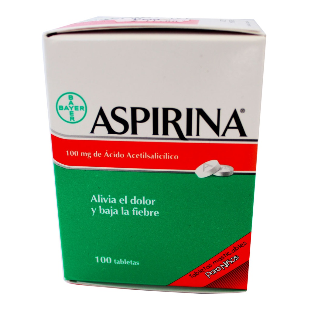 ASPIRINA 0.1 GRMS INF 100COMP DISP