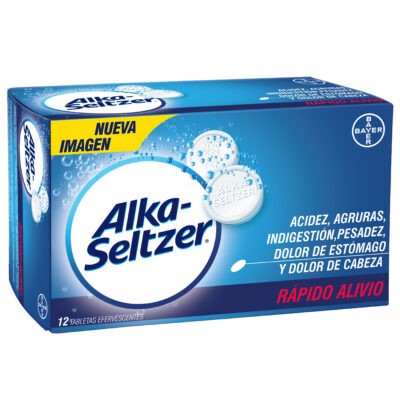 ALKA SELTZER  12 TBLS               CAJA