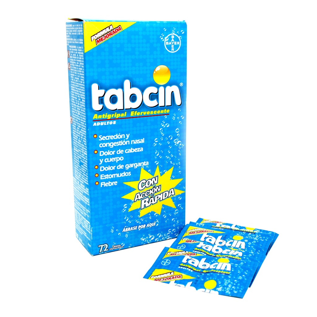 TABCIN EFERVESCENTE AD 72+4TAB GRATIS   