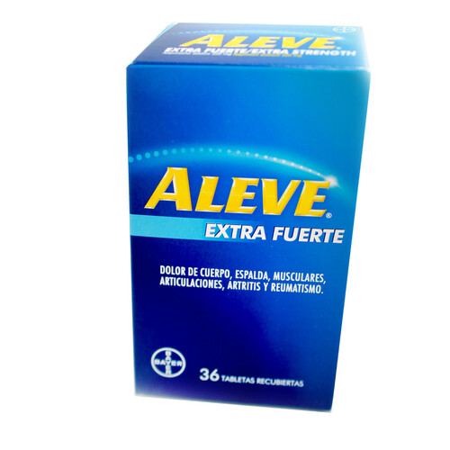 ALEVE 220 MG 36 CAPSULAS CAJA