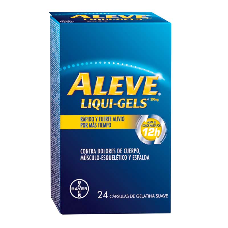 ALEVE LIQUI GELS 24 CAPSULAS CAJA