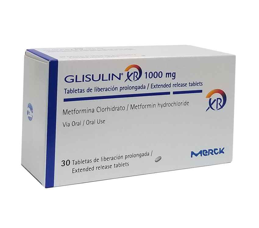 GLISULIN 1000 MG  30 TAB. RECUB.     CJA