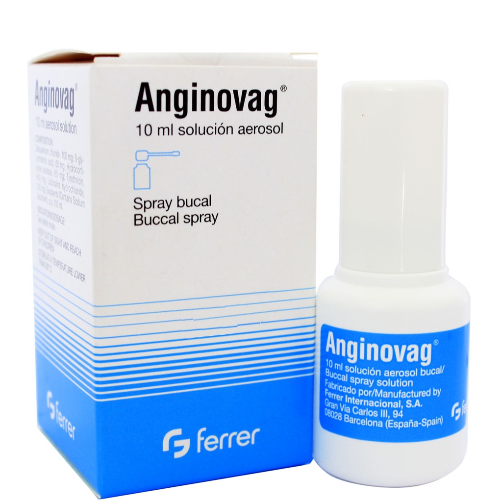 ANGINOVAG AEROSOL 10 ML