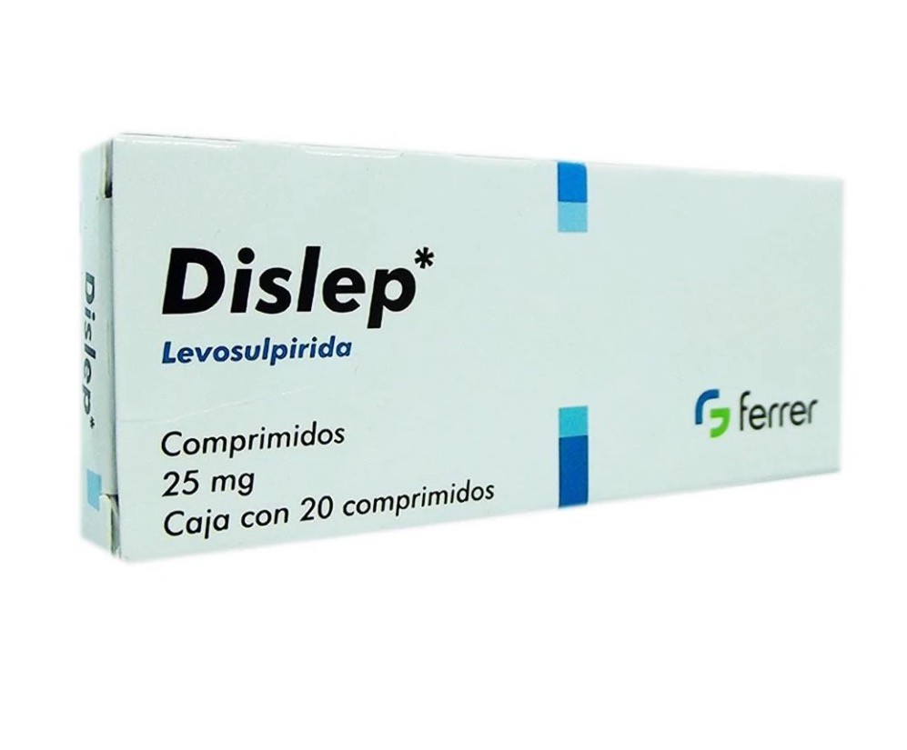 DISLEP 25 MGS 20 COMPRS             CAJA