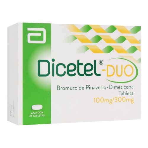 DICETEL DUO 100MGS 300MG 24 TBLS CAJA