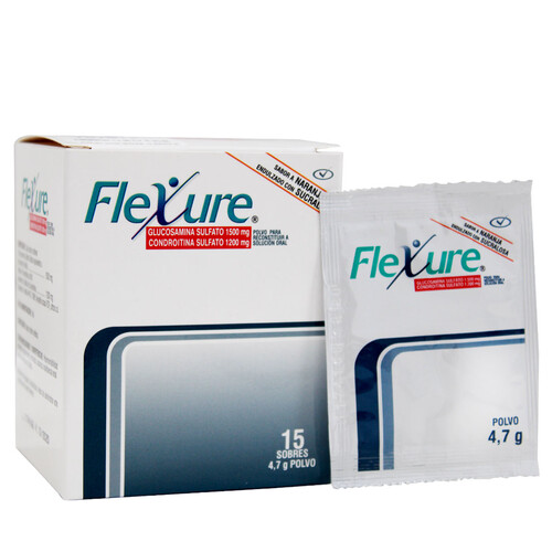 FLEXURE MSM NARANJA 15 SOBRES CAJA