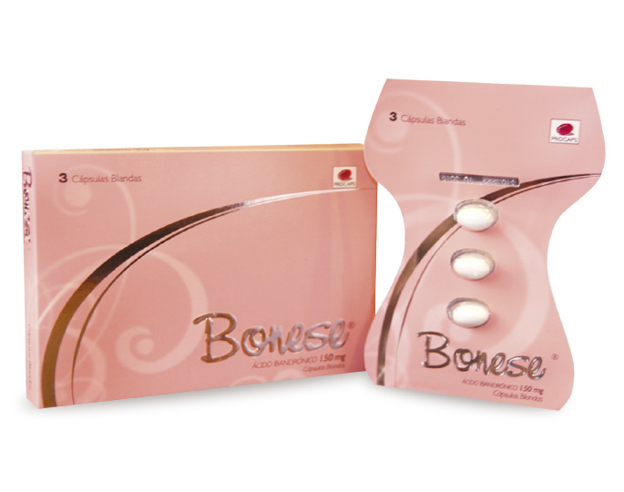 BONESE 150 MG 3 CAPSULAS CAJA