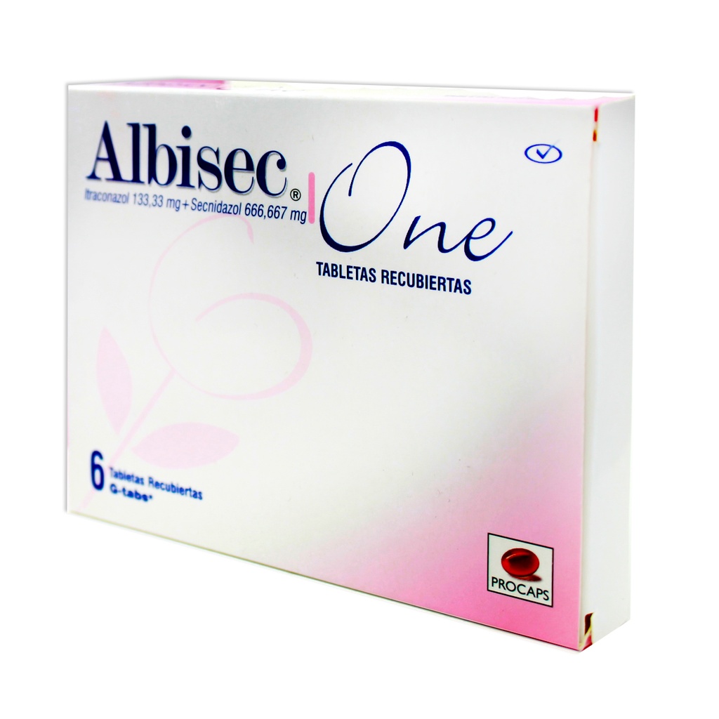 ALBISEC ONE 6 G-TABS CAJA