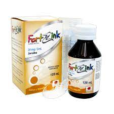 FORTZINK JARABE 20 MGS 120 ML FRASCO