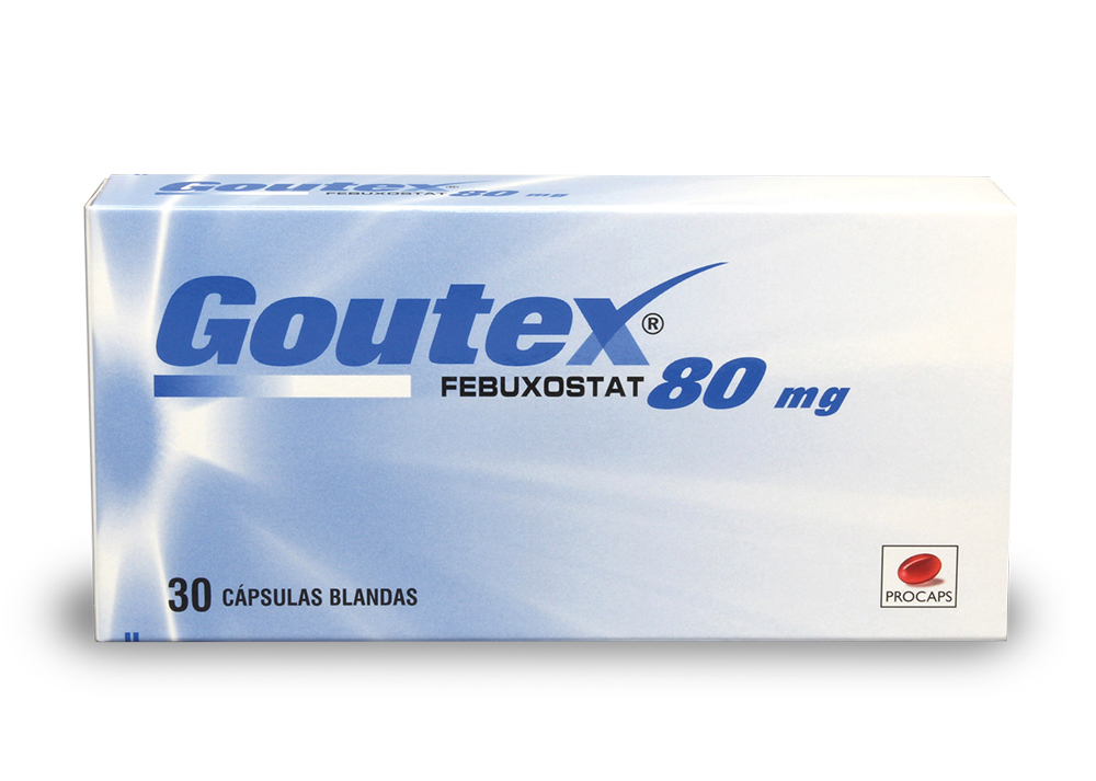 GOUTEX 80 MGS 30 CBG CAJA