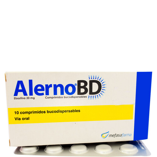 ALERNO BD  20 MGX10 COMPRIMIDOS CAJA