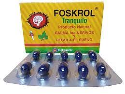 FOSKROL TRANQUILO 50 CAPSULAS CAJA