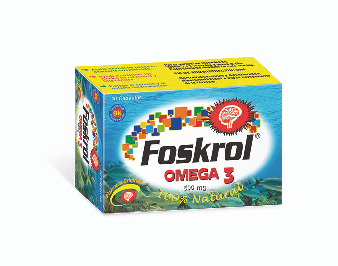 FOSKROL OMEGA 3 30 CAPS CJA