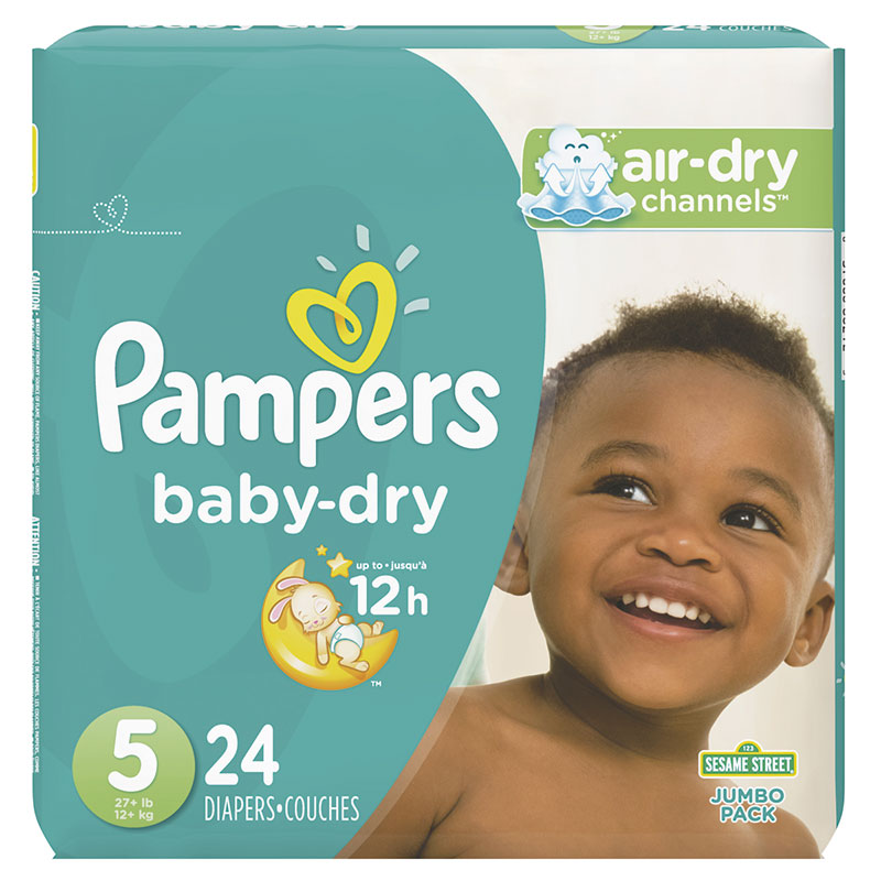 BABY DRY S5 JUMBO PACK 24CT X4IT        