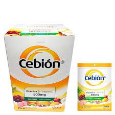 CEBION 500 MGS TROPICAL 144 TBL MAT DIS