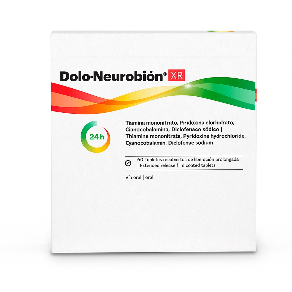 DOLO NEUROBION XR 60 TABLETAS DISP