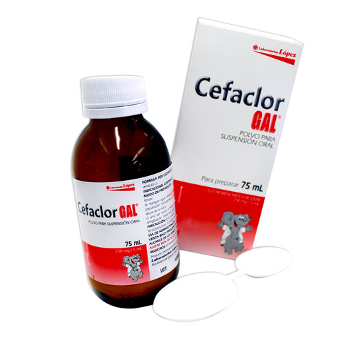 CEFACLOR GAL PPS 250MG/5ML FCOX75ML