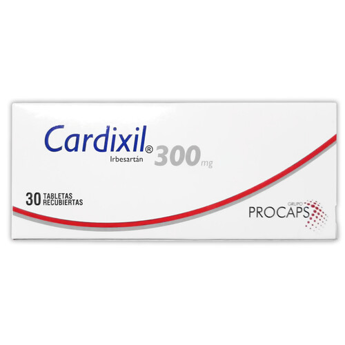 CARDIXIL 300 MG X 30 TAB REC CJA