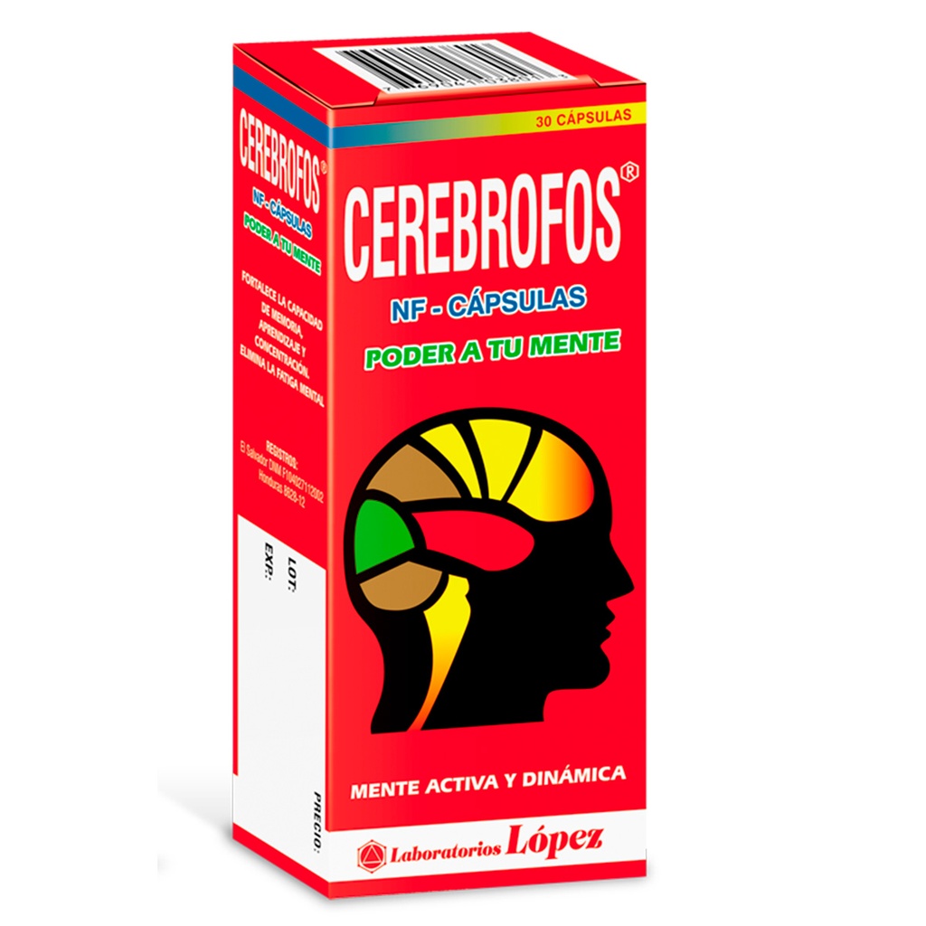 CEREBROFOS NF 30 CAPSULA X CJA