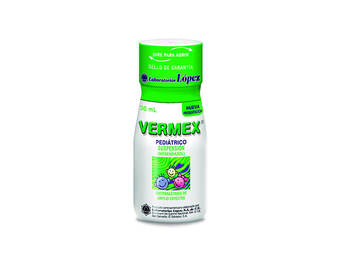 VERMEX SUSPENSION 100MG/5ML 30 ML X FCO