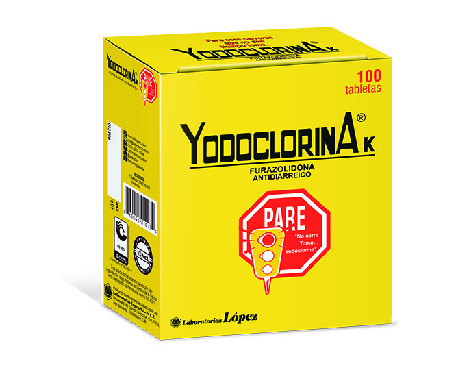 YODOCLORINA K 100 TABLETAS X DISPENSADOR