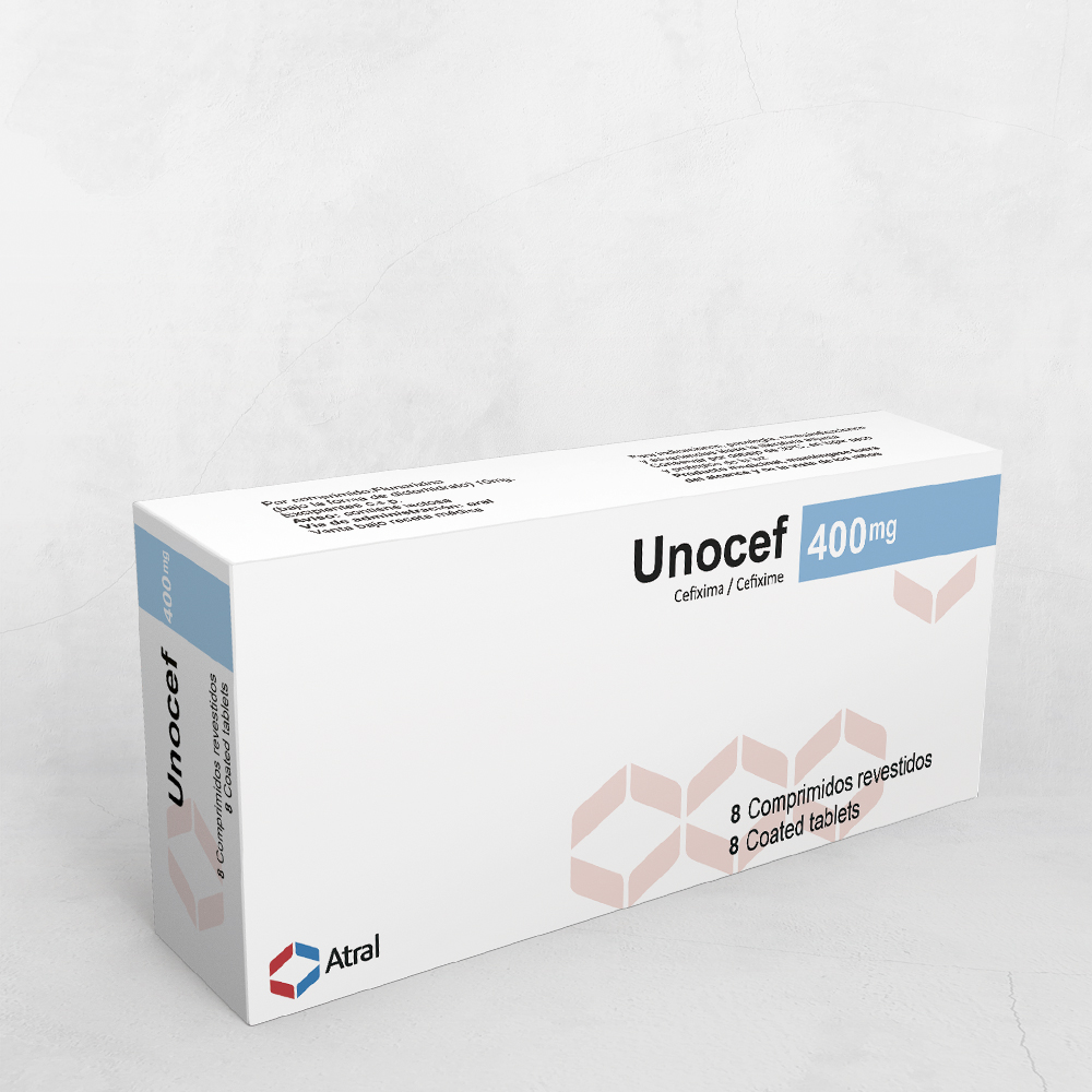 UNOCEF 400 MG X 8 COMPRIMIDOS