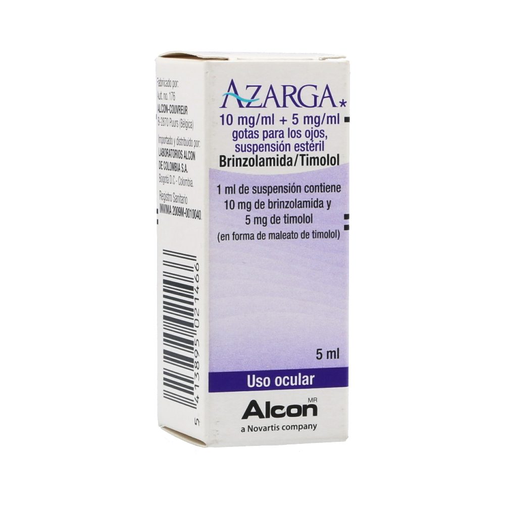 AZARGA 10/5 MGS/ML 5 ML FRASCO