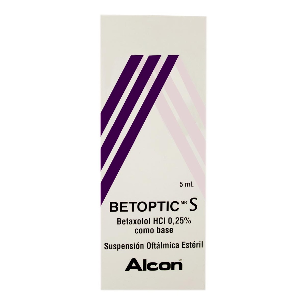 BETOPTIC S 0.25% 5 ML FCO ST