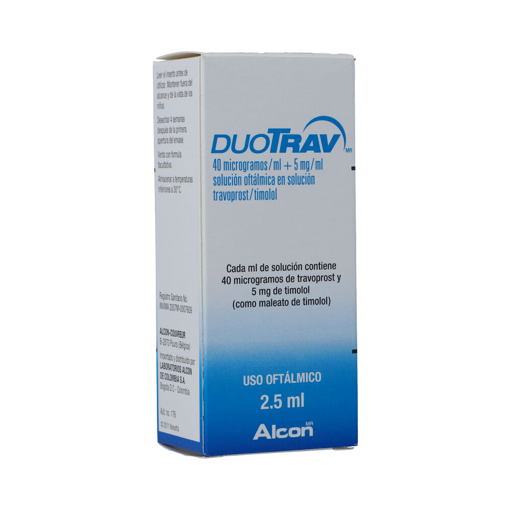 DUOTRAV BAK-FREE 0.04MG/6.8MG 2.5 ML FCO