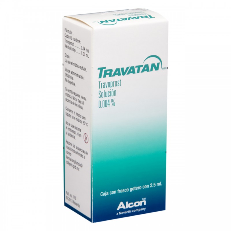 TRAVATAN BAK-FREE SOLUCION 2.5 ML FCO