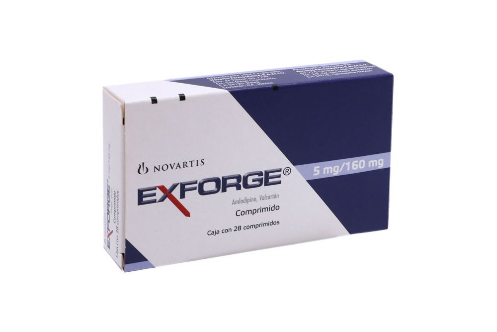 EXFORGE FCT 5/160 MGS 28 COMPRS CAJA