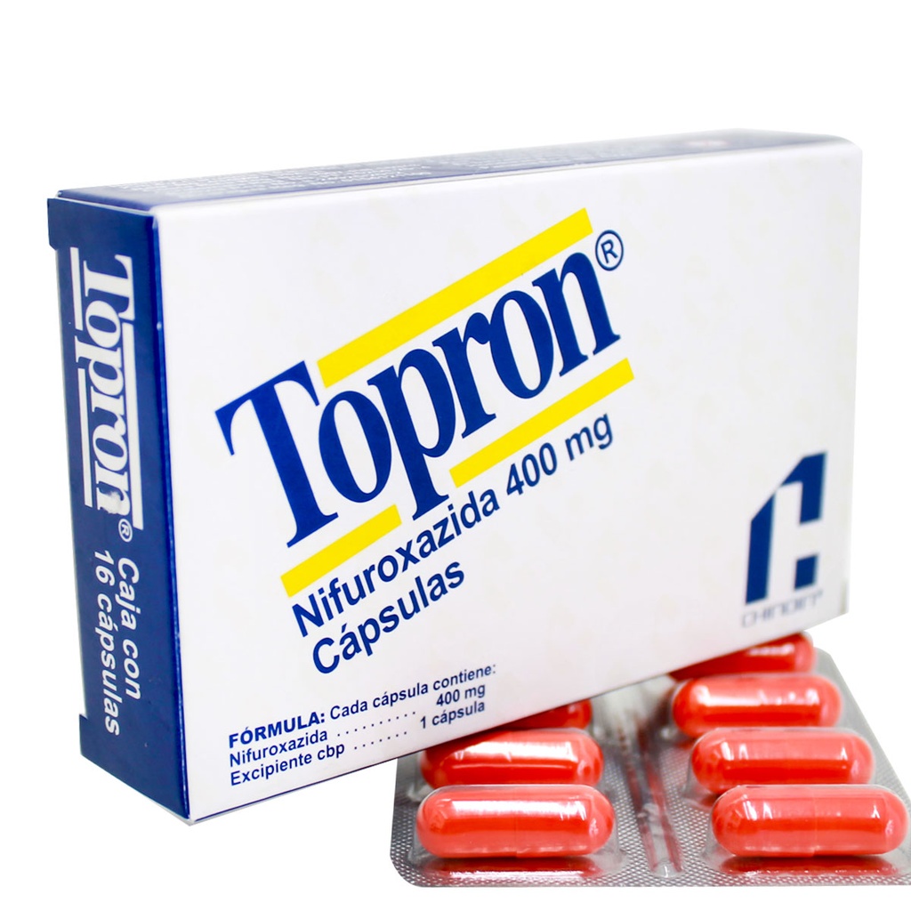 TOPRON 400 MG X 16 CAPS  CJA