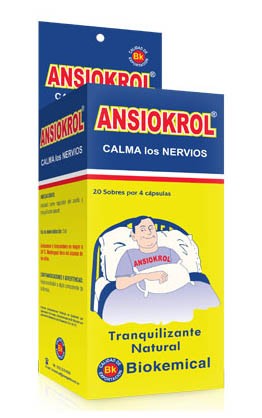 ANSIOKROL 20 SOBRES DISPENSADOR