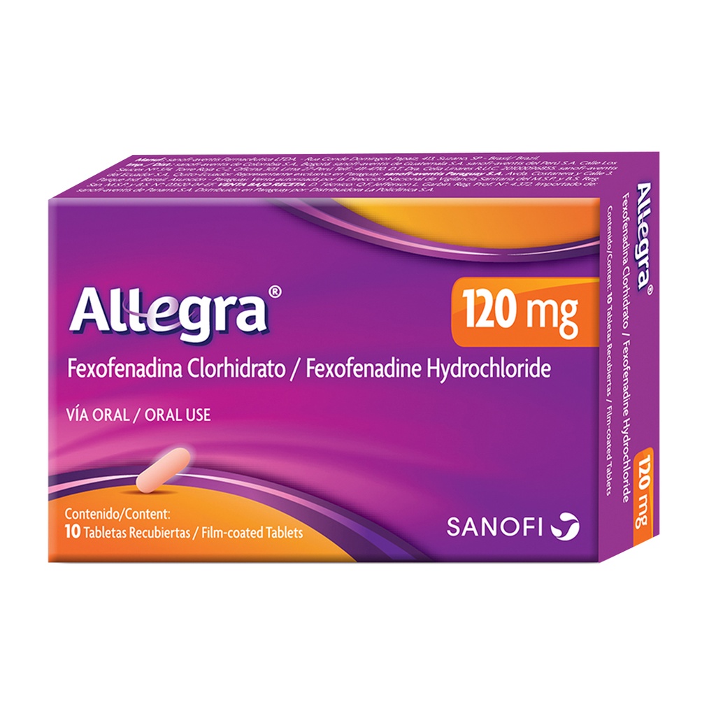 ALLEGRA 120 MGS 10 COMP             CAJA